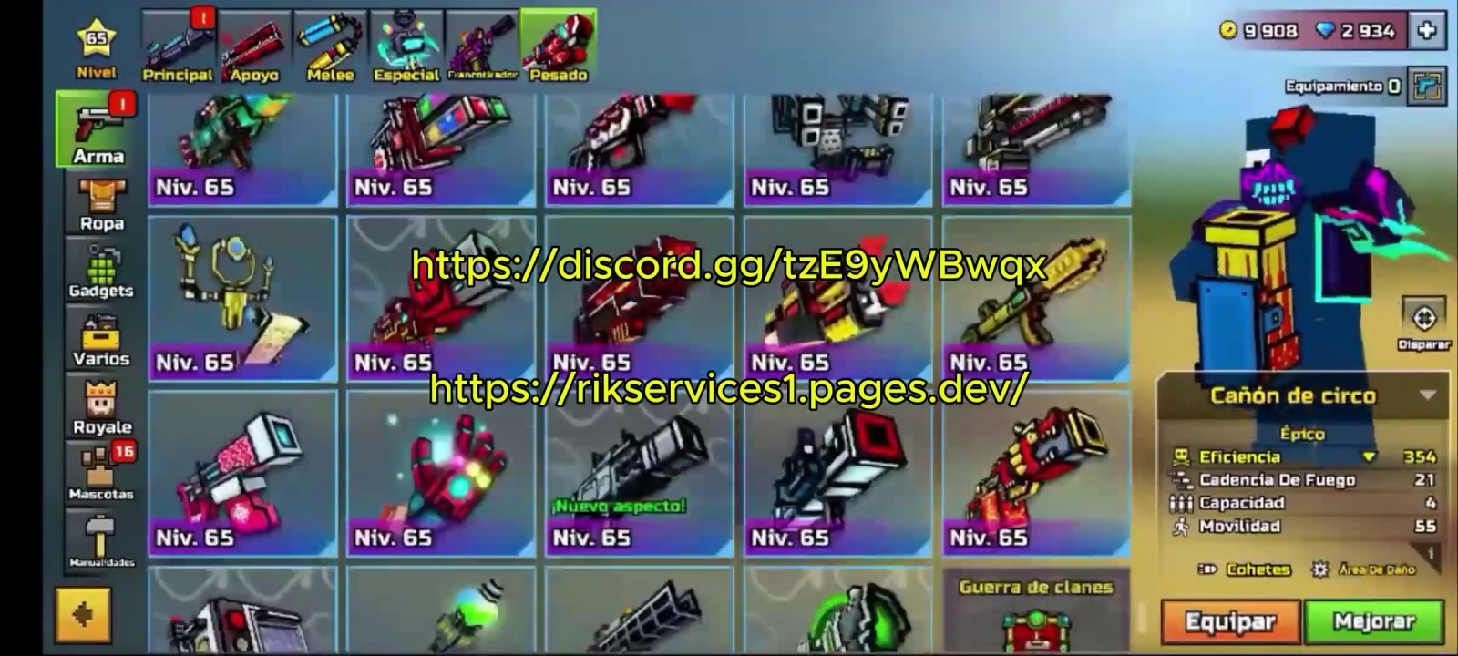 Pixel Gun 3D Battle Cheat