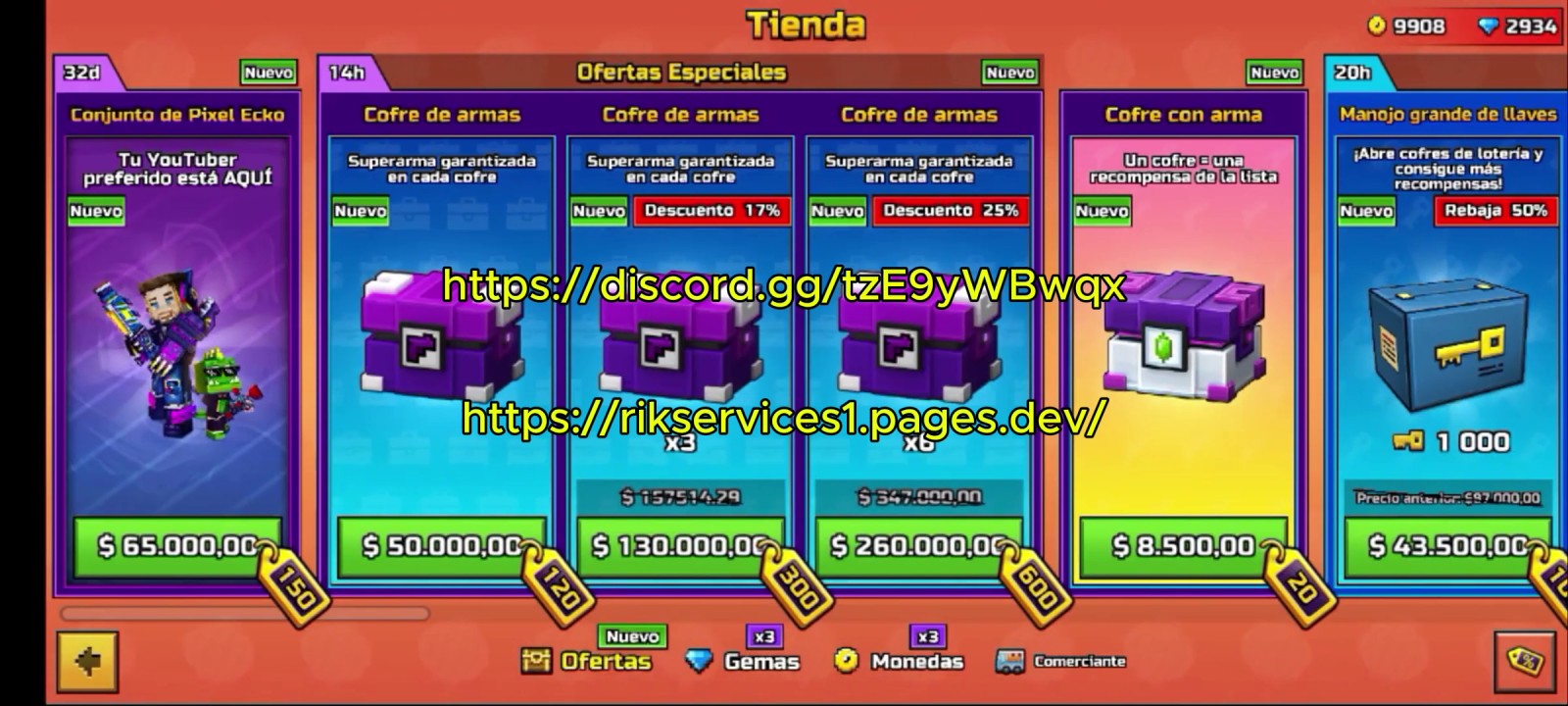 Pixel Gun 3D Mod Menu Vouch - Modded Account