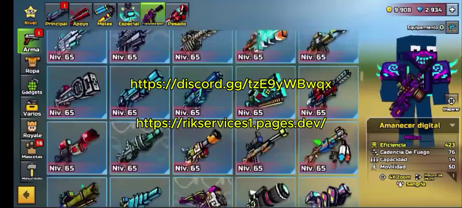 Pixel Gun 3D Cheat Vouch - All Pets Mod