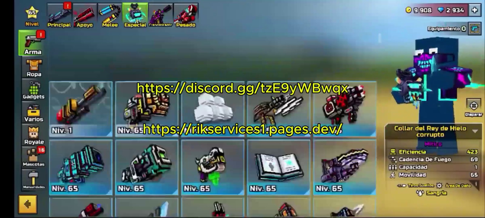 Pixel Gun 3D Mod Menu Vouch - Currency Mod