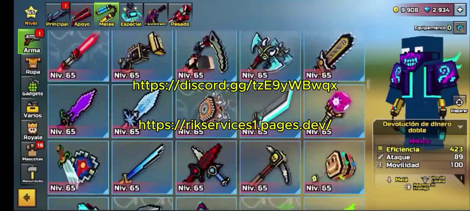 Pixel Gun 3D Mod Menu Vouch - Premium Mods