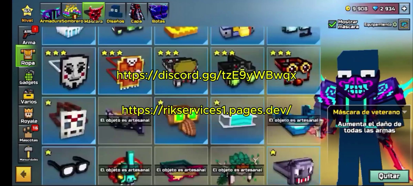 Pixel Gun 3D Weapons Hack