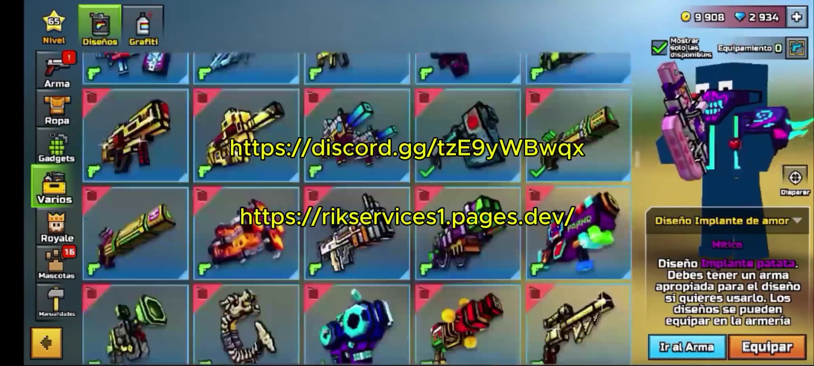 Pixel Gun 3D Combat Cheats & Hacks