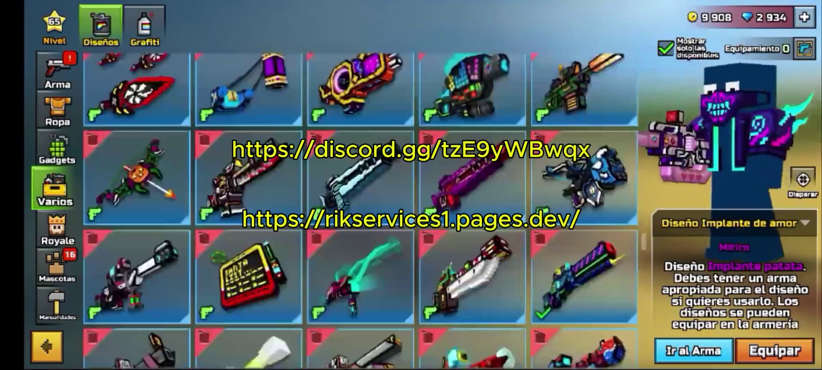 Pixel Gun 3D Battle Royale Hack Mod