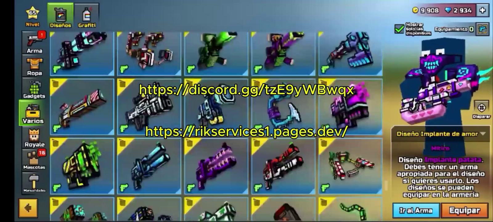 Pixel Gun 3D Clan Cheats & Hacks