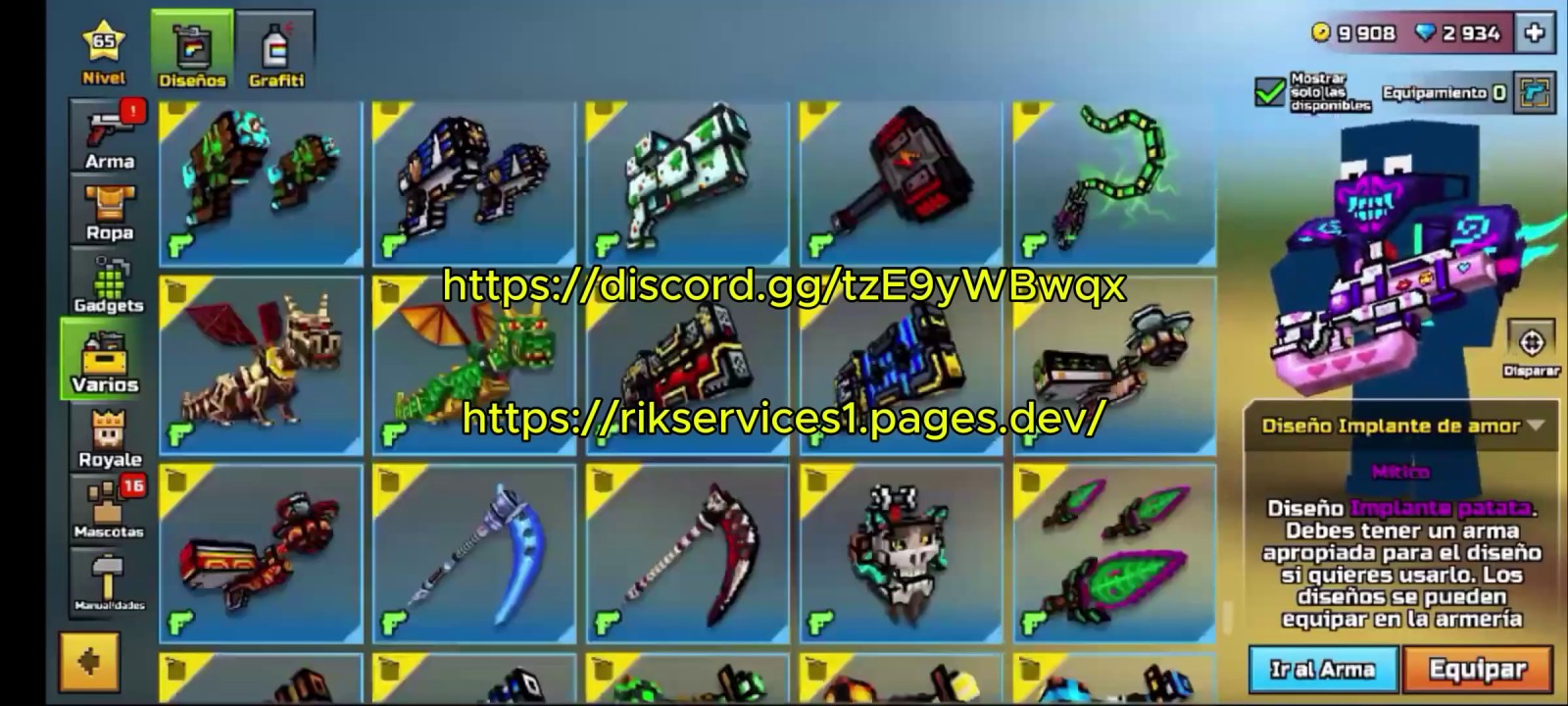 Pixel Gun 3D Stats Hack Mod