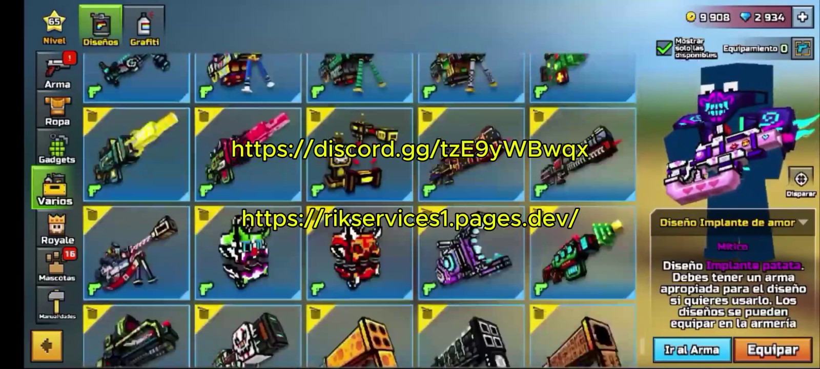 Pixel Gun 3D Visual Hacks & ESP