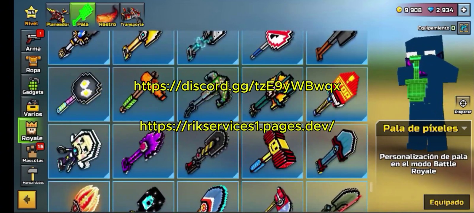 Pixel Gun 3D Mod Menu Hack Overview